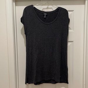 Jones New York Signature Gray Tunic Top M